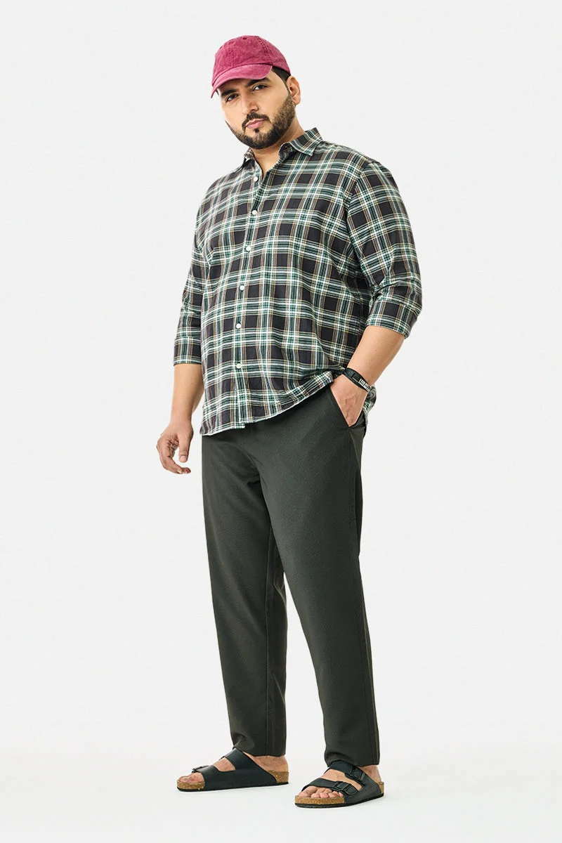 SNITCH Plus Size Stretch Trousers